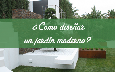¿Como diseñar un jardín moderno?